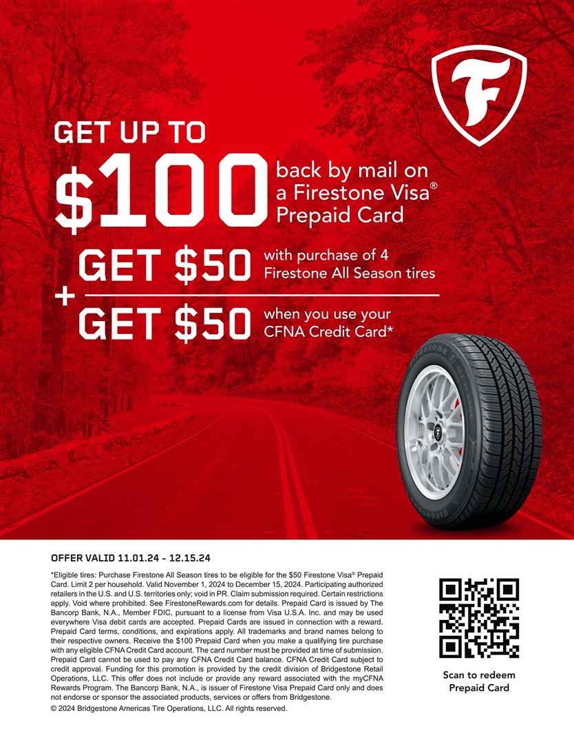 Firestone Rebate